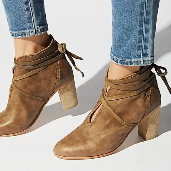 Free People | wrap around heel boot - Picture 2 of 6